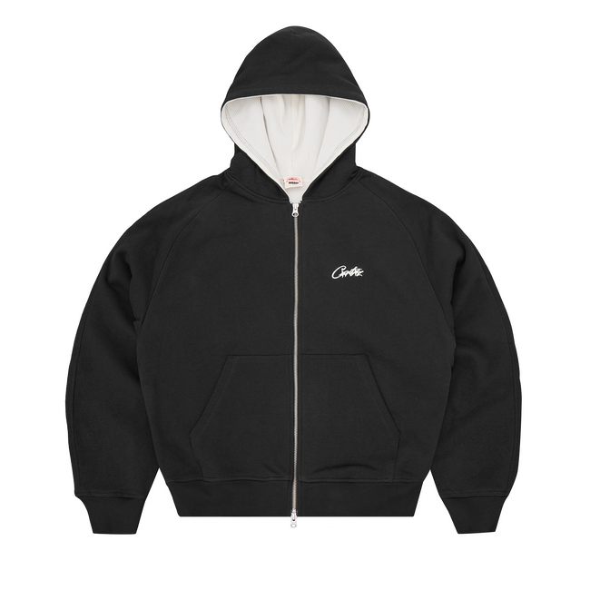 HMP THERMAL ZIP HOODIE [BLACK] Hover Image