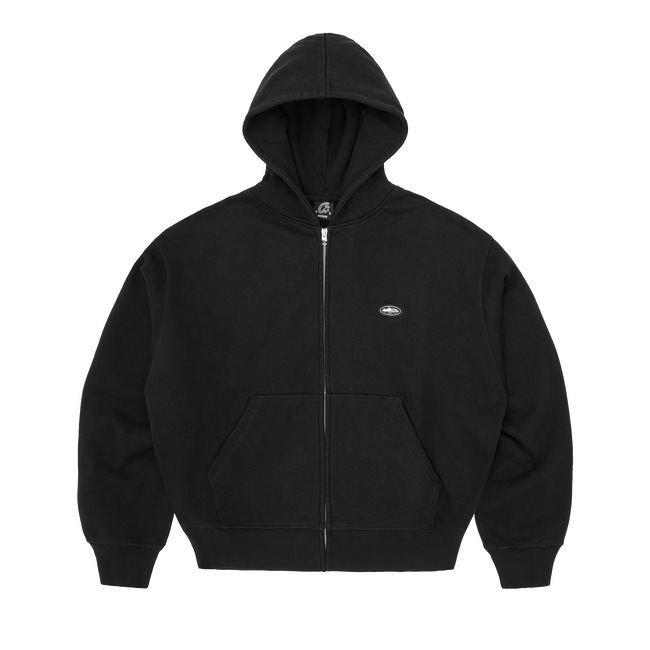 MINI ISLAND ZIP HOODIE [BLACK] Hover Image