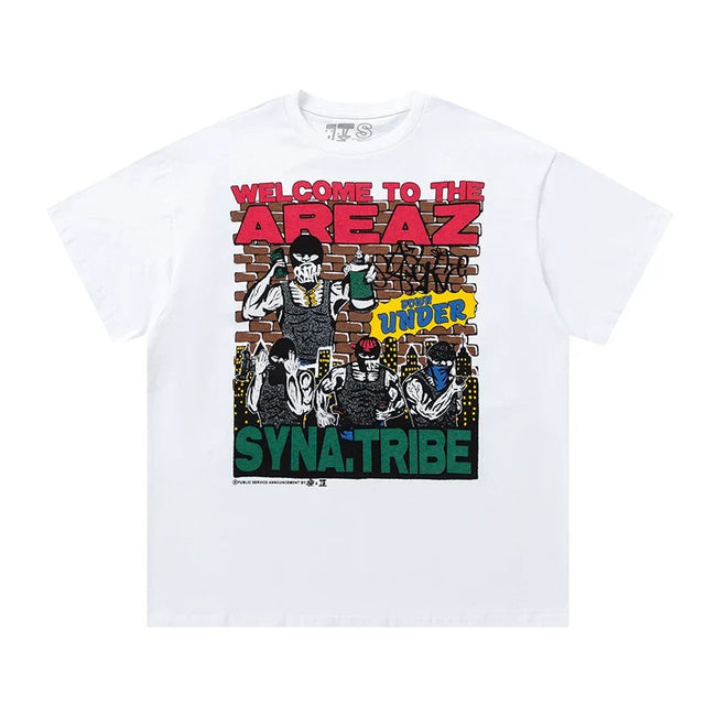 Syna World Retro Urban Graphic Tee (White / Graphic) Hover Image