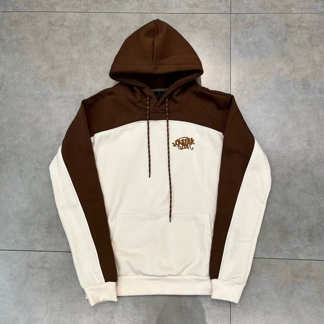 Syna World Graphic Pullover Hoodie (Brown) Hover Image