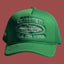 Corteiz Classic Oval Ship Logo Trucker Hat - Green