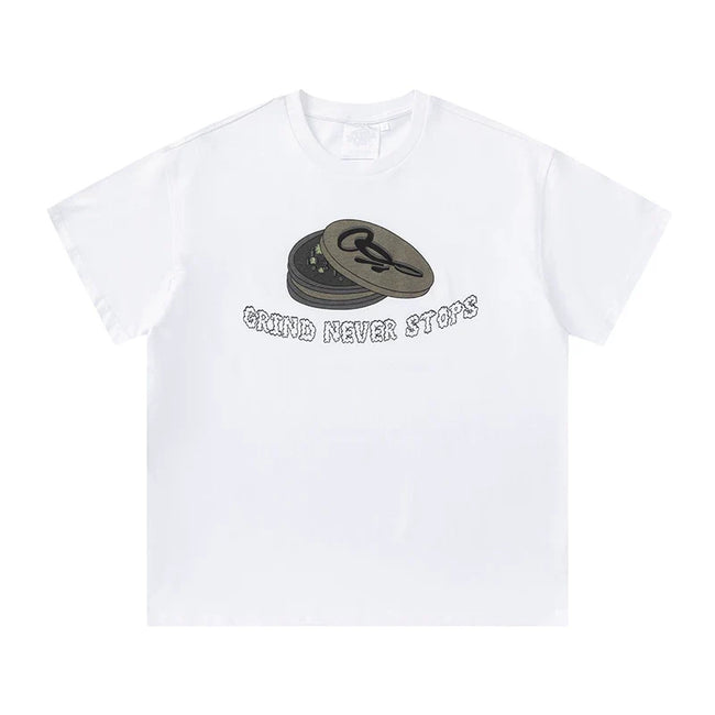 Syna World Hip-Hop Colorful Graffiti Logo Tee (White) Hover Image