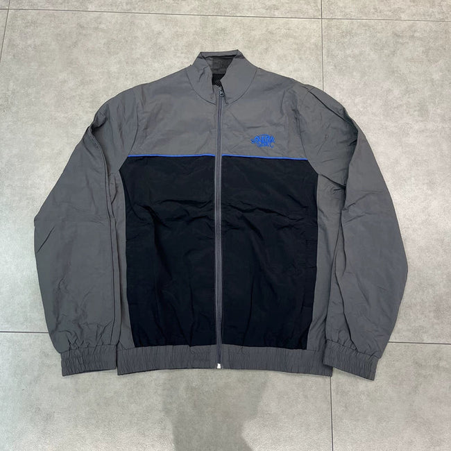 Syna World Colorblock Full-Zip Track Jacket (Black) Hover Image