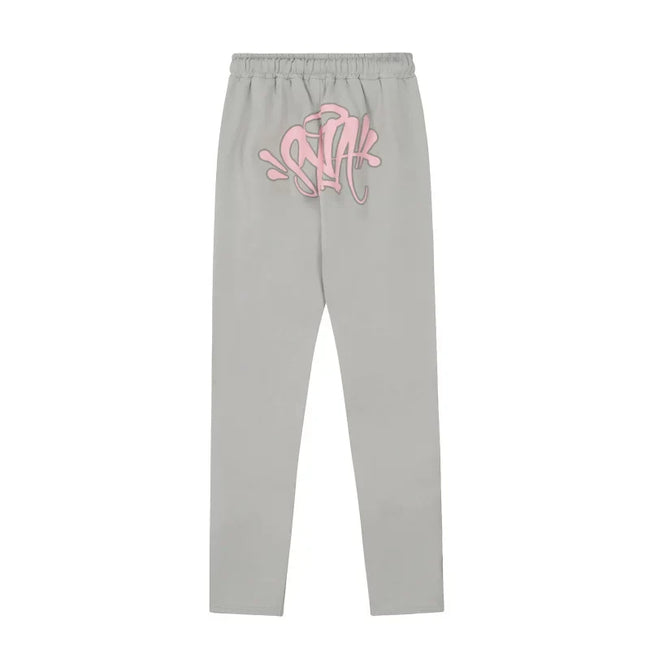 Syna World Back Logo Fleece Sweatpants (Grey) Hover Image