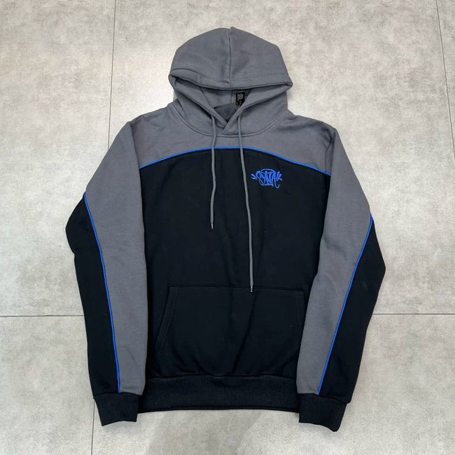 Syna World Graphic Pullover Hoodie (Grey) Hover Image