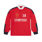 PANELLED RUGBY [RED]
