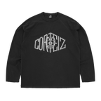 SOPHOMORE RAGLAN LS [BLACK]