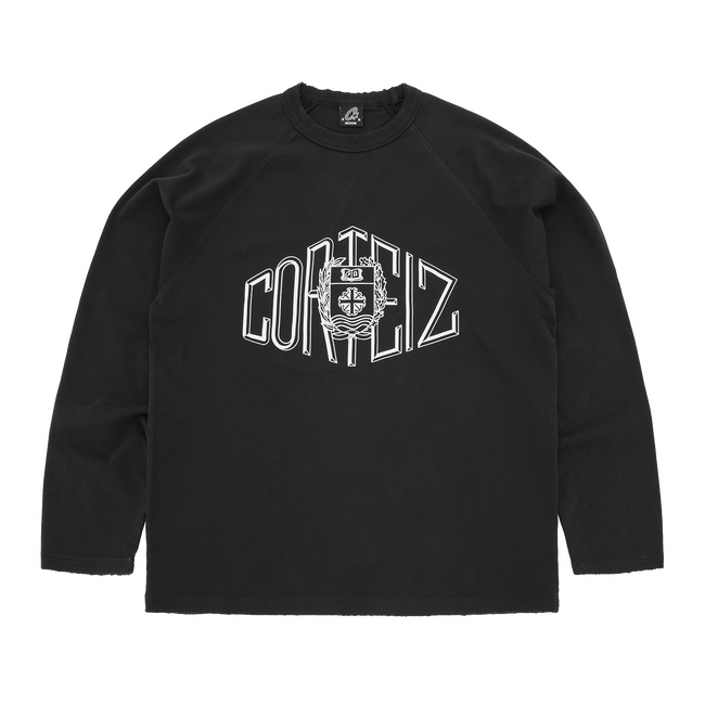 SOPHOMORE RAGLAN LS [BLACK] Hover Image